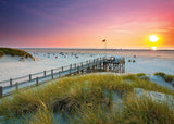 Ravensburger Puzzle 12000690 - Západ slunce nad Amrum - 1000dílné puzzle pro dospělé a děti od 14 let, puzzle s motivem pláže Severního moře Puzzle Naty Shop Scenic