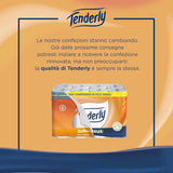 Úspora místa, 96 rolí toaletního papíru, 2 vrstvy, 220 slz na roli, S přírodními výtažky ze slézu a měsíčku, Made in Italy, Dermatologicky testováno.