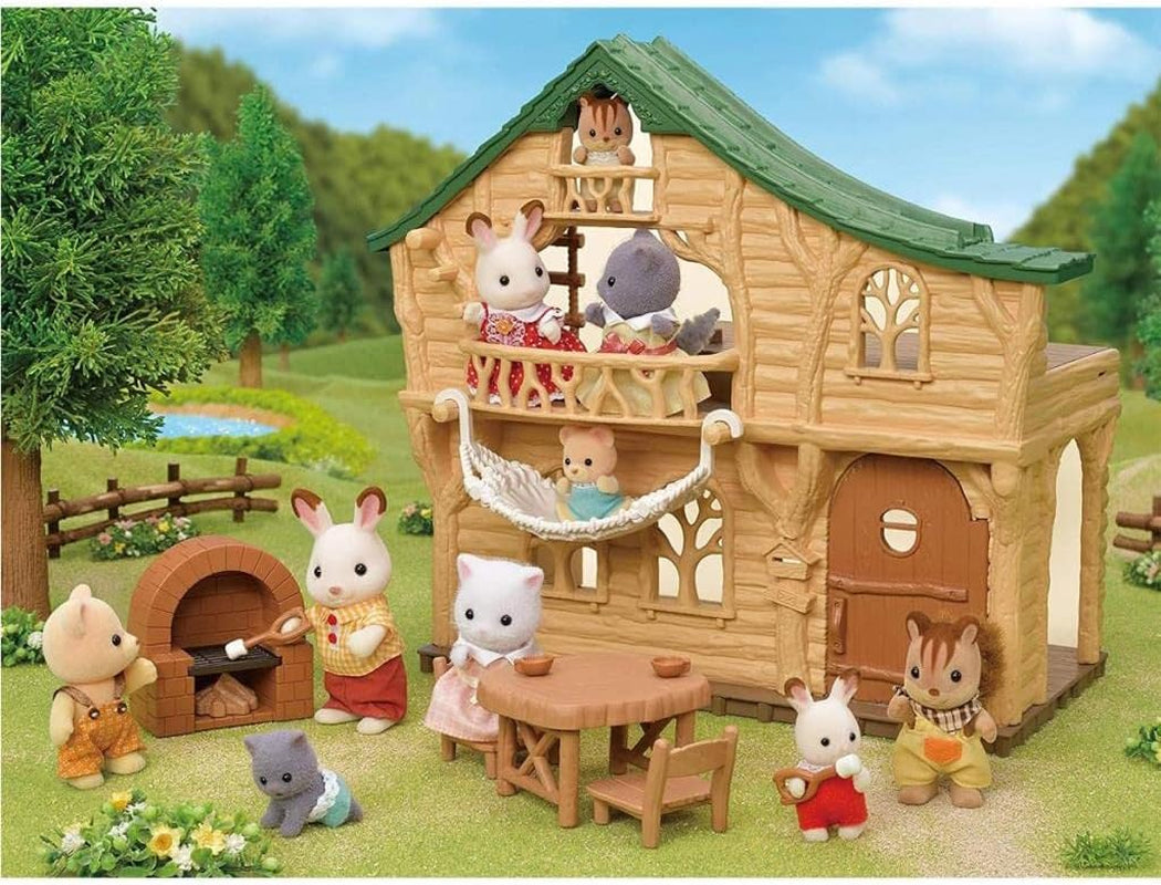 Sylvanian Families 5451 Lake House - Hrací sada domeček pro panenky