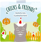 MjAMjAM - Quetschie - Chicks & Friends fabelhaftes Huhn an gedämpftem Kürbis 12 x 125 g