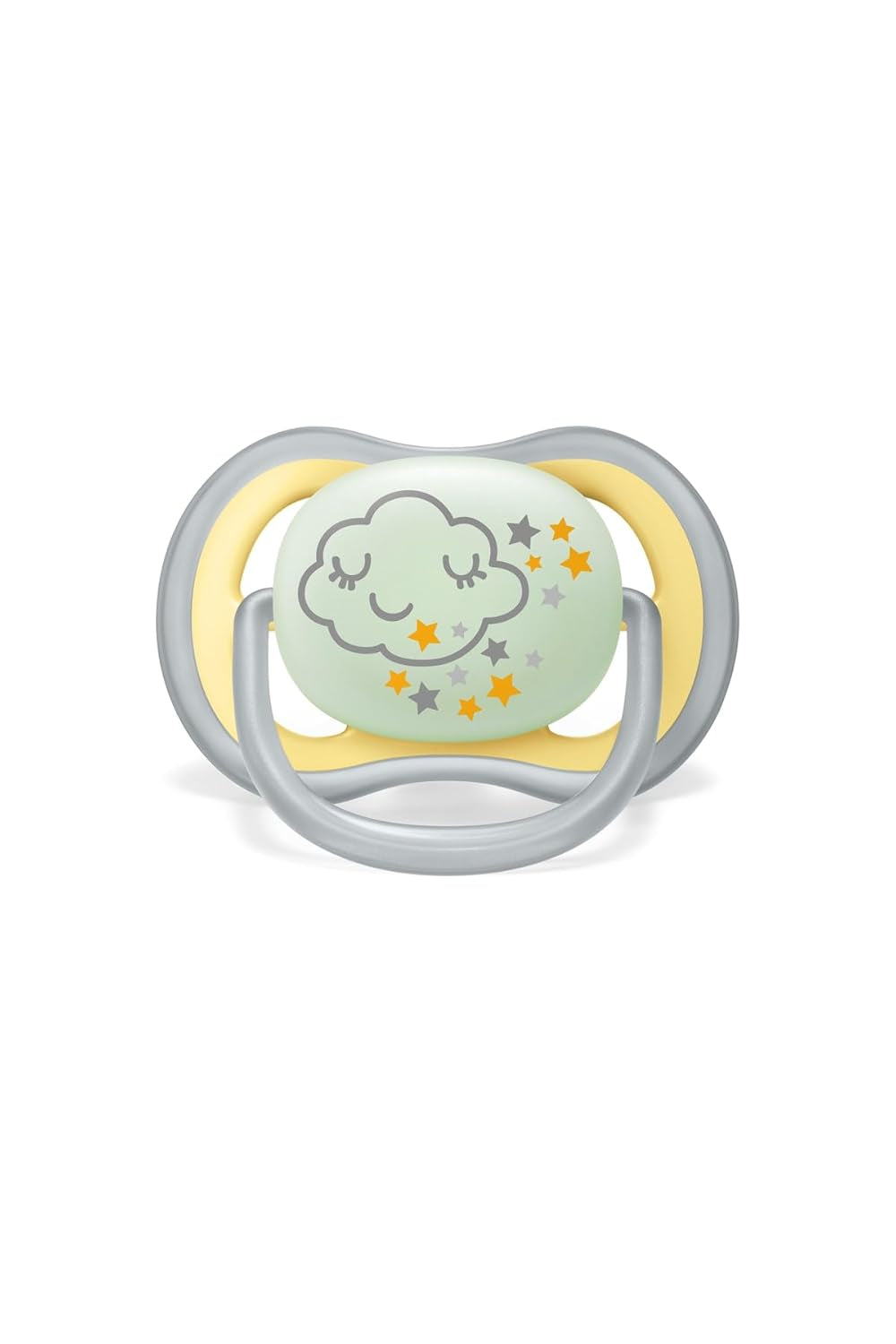 Noční dudlík Philips AVENT Ultra Air pro děti 18+ měsíců Zářící ve tmě Twin Pack Cloud/Tiger (model SCF376/01)