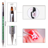 Nagel Art Fineliner Pinsel[5 kusů],Nagel Art Liner Pinsel,Professionel Detail Pinselset,Nagellack Pinsel,Für Nail Art Design Painting Salon,Nageldesign Nagel Fußpflege