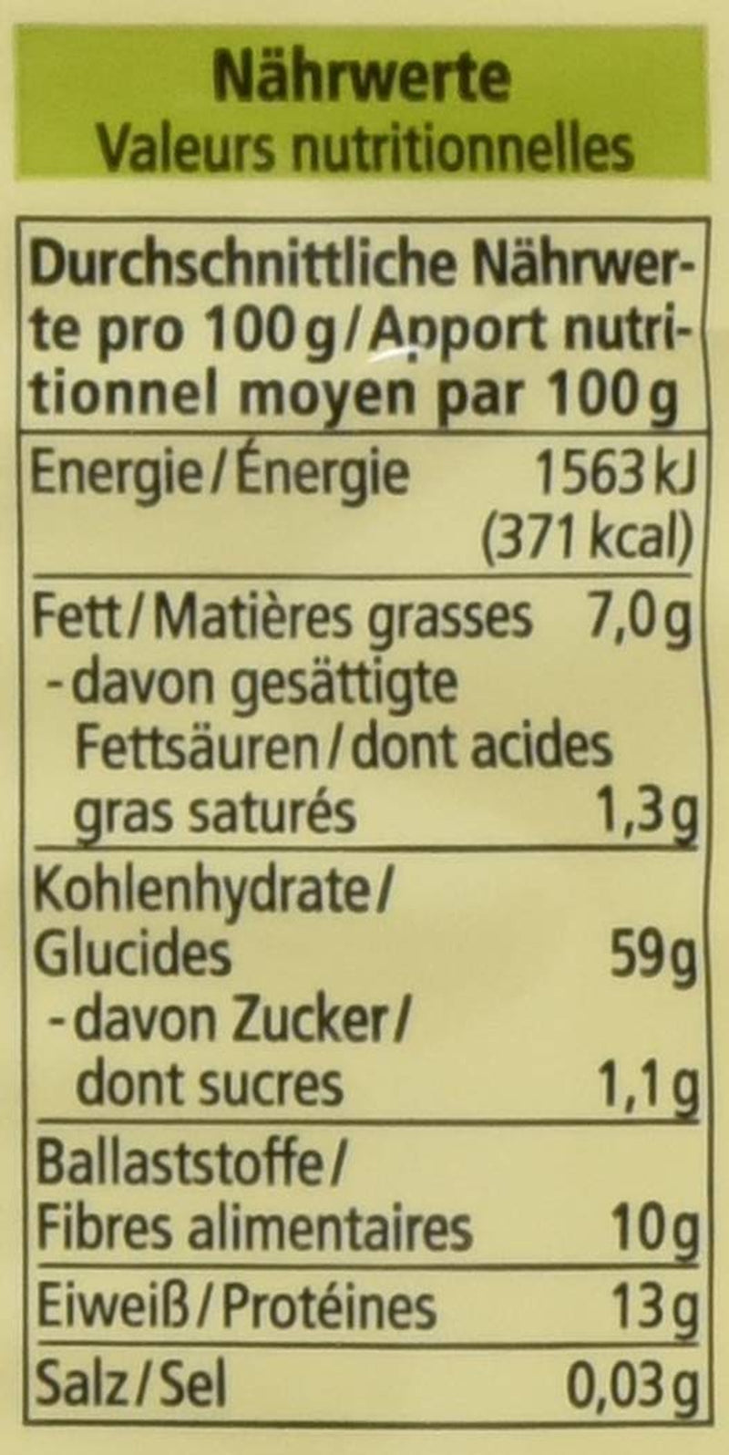 Bio ovesné vločky, malé vločky, 500g (1 balení)