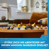 LEGO I - Jednoduše nenapravitelní 4 přisluhovači a hrací sada s automatem na banány pro I - Dětská hračka 4 prostě nenapravitelní přisluhovači Kreativní dárek pro chlapce a dívky 6 let 75580 Stavebnice Beuche den LEGO-Store