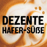 Alpro Barista Haferdrink – Zum Aufschäumen – Vegan und milchfrei – Von Natur aus laktosefrei – Reich an Ballaststoffen, Calcium und Vitaminen – 8 x 1 L – Haltbar