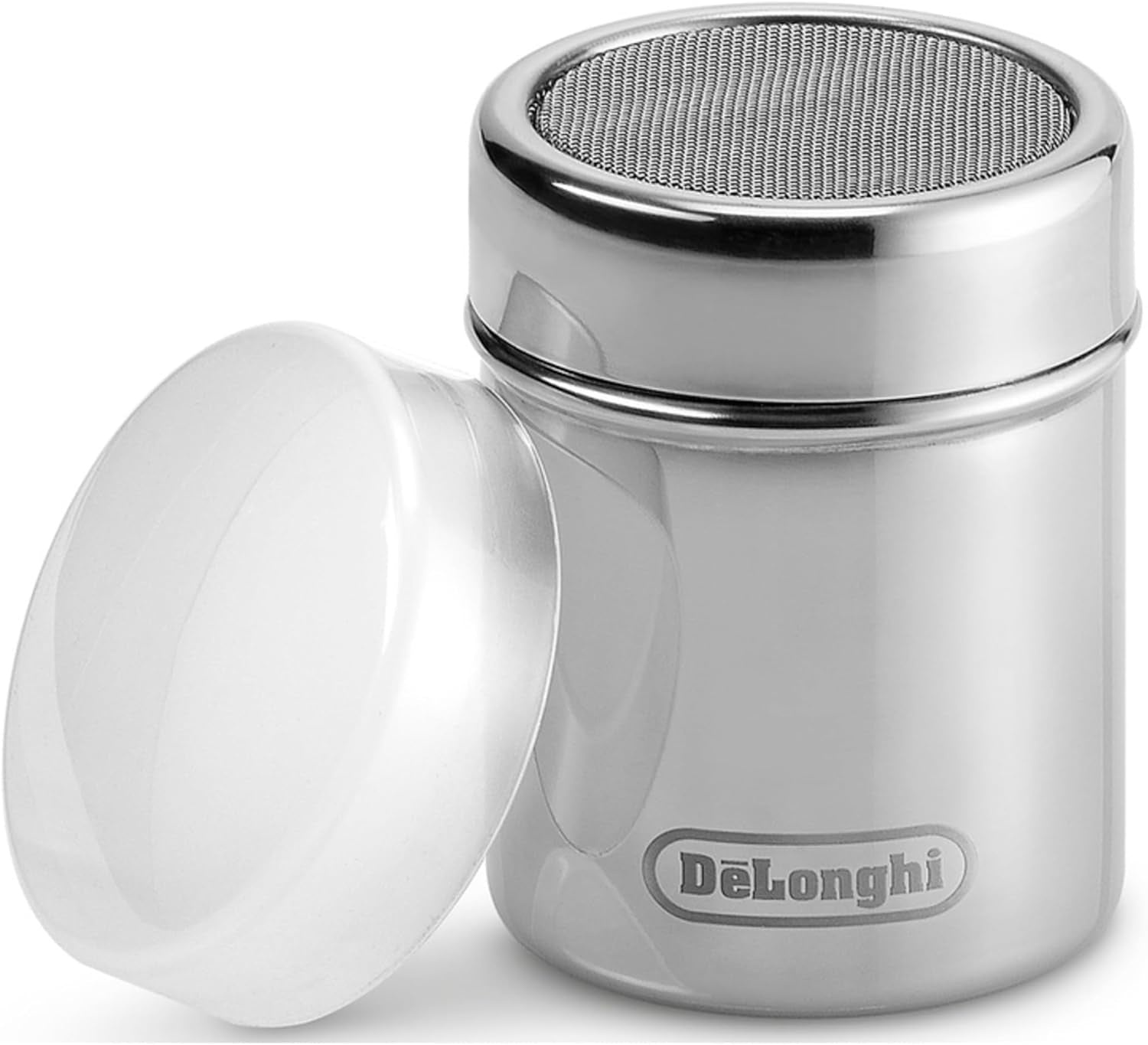 De'Longhi DLSC061 Nerezový šejkr na kakao, 175 ml, stříbrný