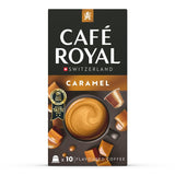 Café Royal Kaffee s karamelovou příchutí – Kaffeekapseln kompatibilní s Nespresso®, krémová, helle Röstung, 100 % Arabica, Rainforest Alliance, 100 Kapseln