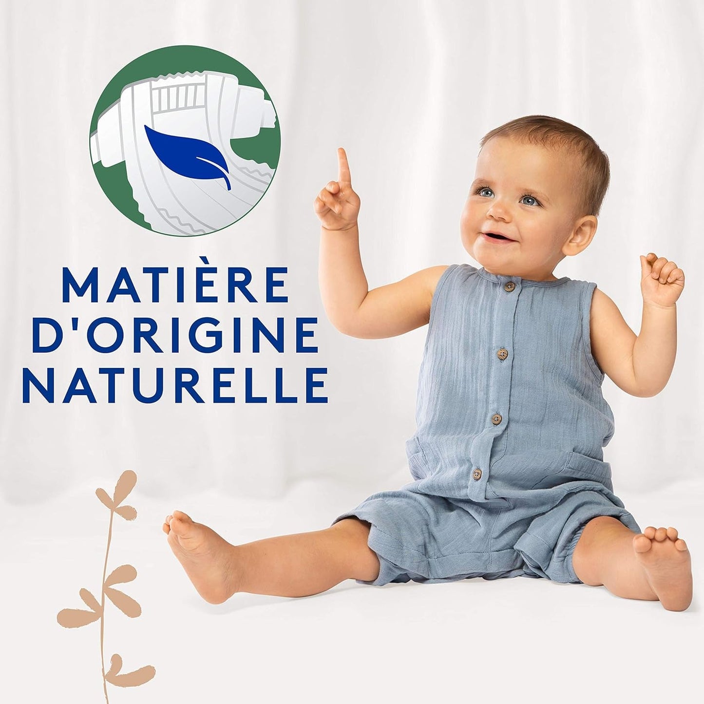 Douceur Naturelle – Velikost 3 plen (5-9 kg) Balení 1 měsíc – 172 plen