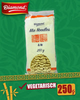 DIAMOND Mie Noodles, pšeničné nudle bez vajec, rychlá a snadná příprava, vegetariánské - 8 x 250 g