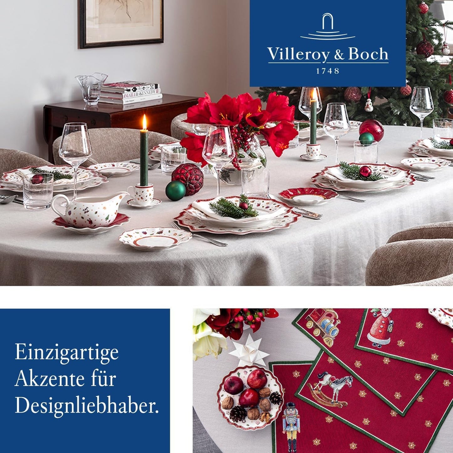 Police Villeroy & Boch Toys Delight Royal Classic, dekorativní patrový stojan na sušenky, pečivo a malé dorty, prémiový porcelán, bílá