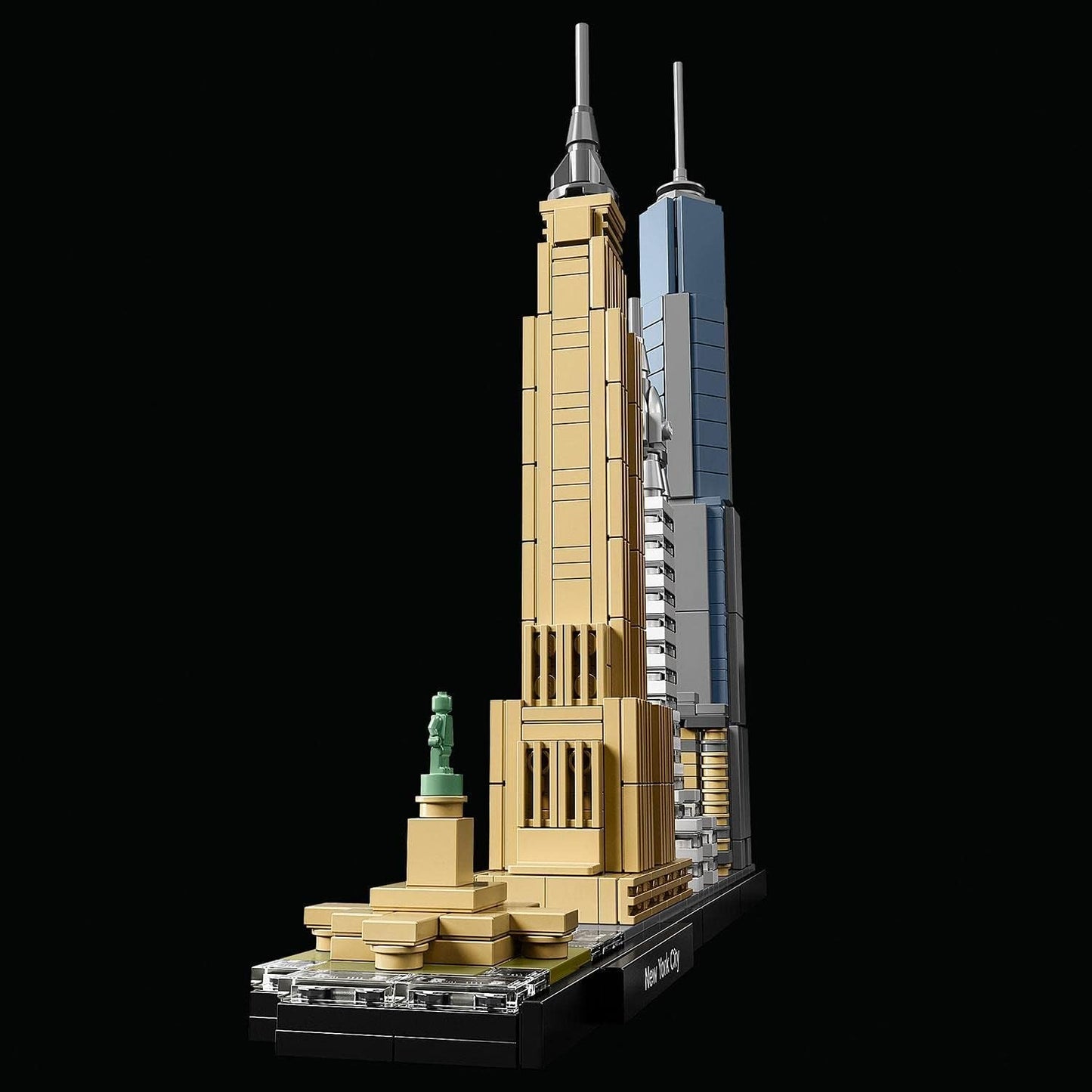 Stavebnice LEGO Architecture New York City, Stavebnice Skyline se Světovým obchodním centrem a Sochou Svobody, Řemesla pro dospělé, Dekorace do domácnosti a kanceláře, Dárky pro ženy a muže 21028 Stavebnice Besuche den LEGO-Store