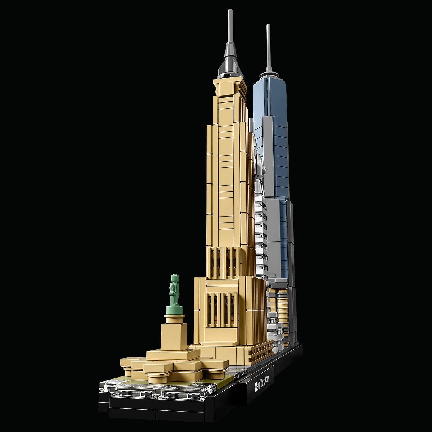 Stavebnice LEGO Architecture New York City, Stavebnice Skyline se Světovým obchodním centrem a Sochou Svobody, Řemesla pro dospělé, Dekorace do domácnosti a kanceláře, Dárky pro ženy a muže 21028 Stavebnice Besuche den LEGO-Store