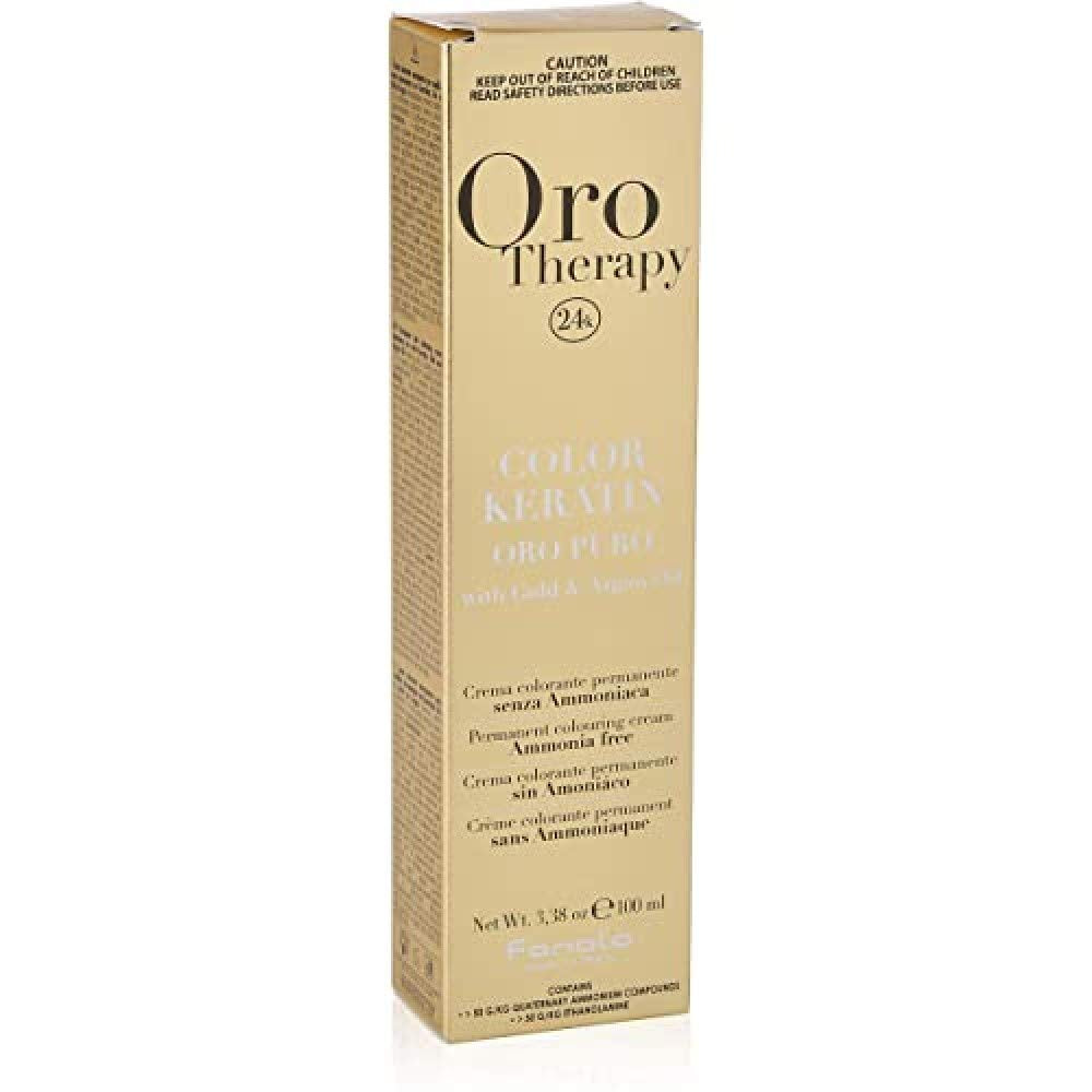 Fanola Oro Therapy Color Keratin 5.0 100ml Barva na vlasy Naty Shop 7.14 Lískový ořech