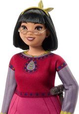Mattel Disney Wish Panenka Dahlia of Rosas a doplňky, Kloubová módní panenka, HPX24