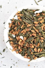Zelený čaj Umami Bio-Genmaicha z japonských kultur, 100 g – Čajové lístky se smaženou rýží -