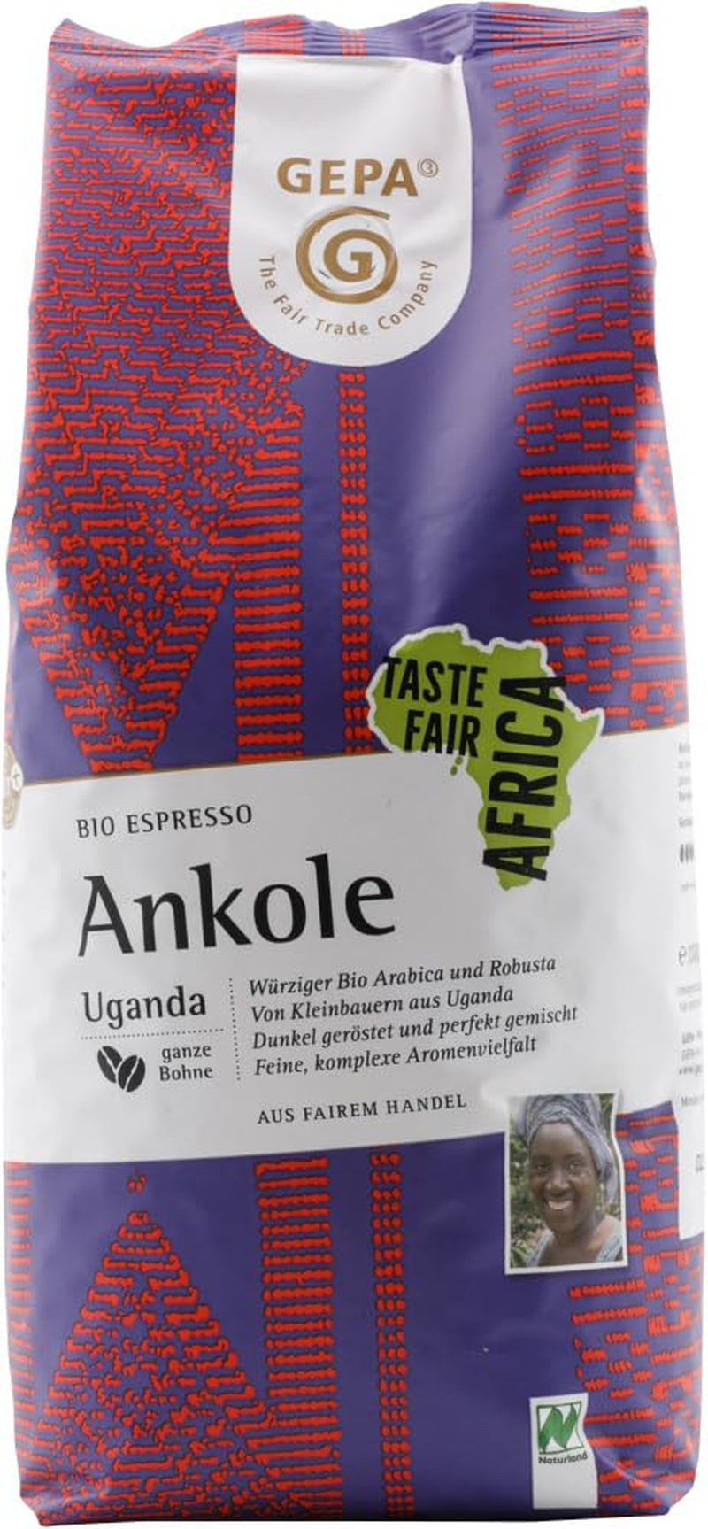 Ankole organické espresso 6 x 1000 g