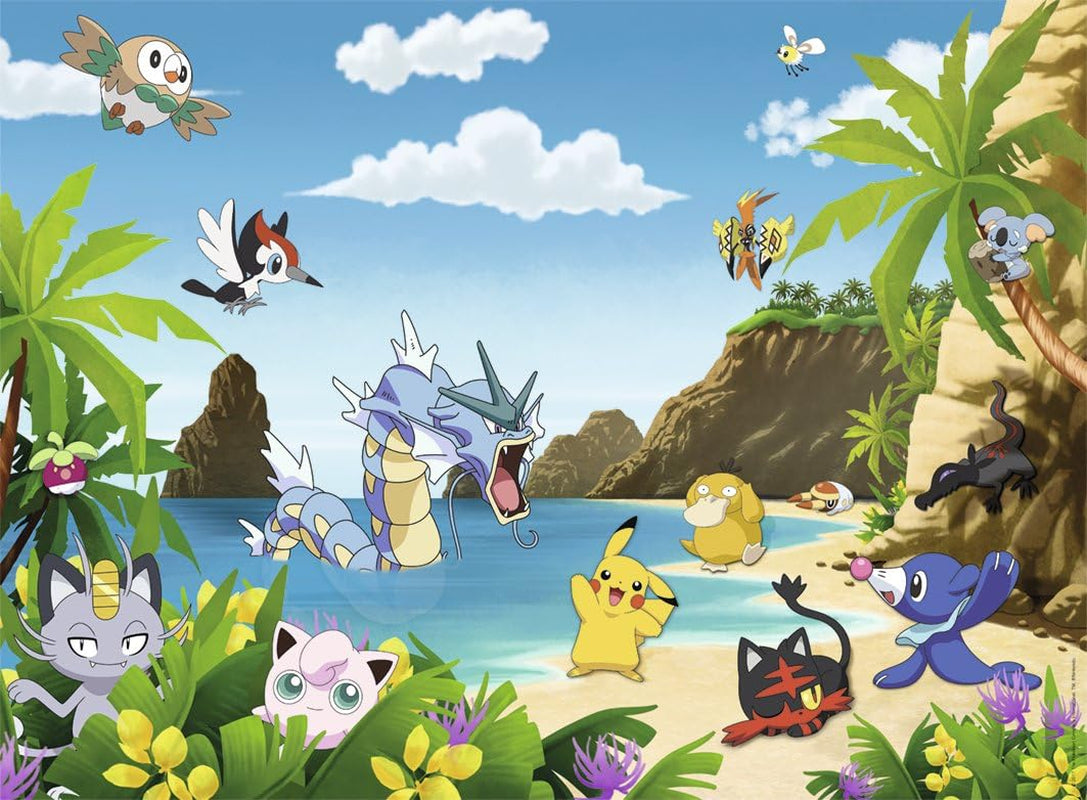 Puzzle Ravensburger pro děti – 12840 Chyťte je všechny! - Pokémon puzzle pro děti od 8 let s 200 dílky ve formátu XXL Puzzle Naty Shop