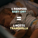 Pleny Pampers Baby Dry Junior DWCT, dvojbalení, velikost 5 (11-25 kg), 32 plen
