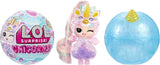 LOL Překvapení! Unicorns Tots – obsahuje 1 panenku s čirým tělem a efektem lávové lampy, obrněné balení, 8 sběratelských panenek se 2 barevnými mixy, pro děti od 4 let