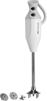 ESGE Zauberstab P 200 Profi, Stabmixer Weiß Inkl. Zubehör, Bis Zu 17 000 U/Min, 90860, Weiß/Grau Kitchen Naty Shop