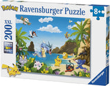 Puzzle Ravensburger pro děti – 12840 Chyťte je všechny! - Pokémon puzzle pro děti od 8 let s 200 dílky ve formátu XXL Puzzle Naty Shop