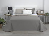 AVA | Oboustranná butiková přikrývka | Pro všechna roční období | Barva - Béžová/Taupe | Pro postel 140/150/160 cm. postel. (250 X 270 Cm. Ancho X Alto) | Prošívaná přikrývka Přikrývky a přikrývky Naty Shop Výchozí název