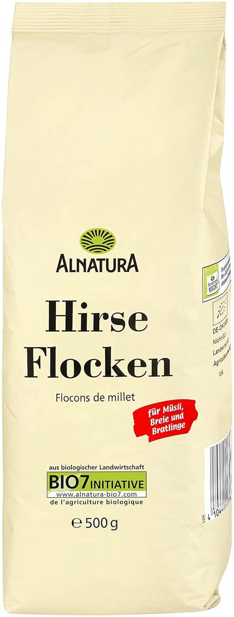 Bio jáhlové vločky, 500g