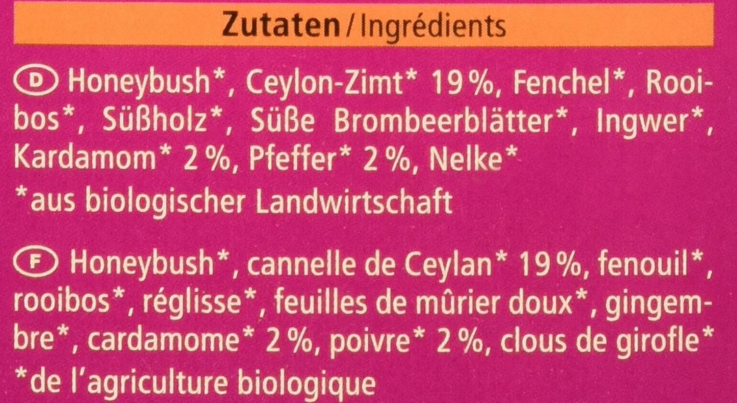 Sweet Chai Bio čaj, 20 čajových sáčků, 40 g (balení po 3)