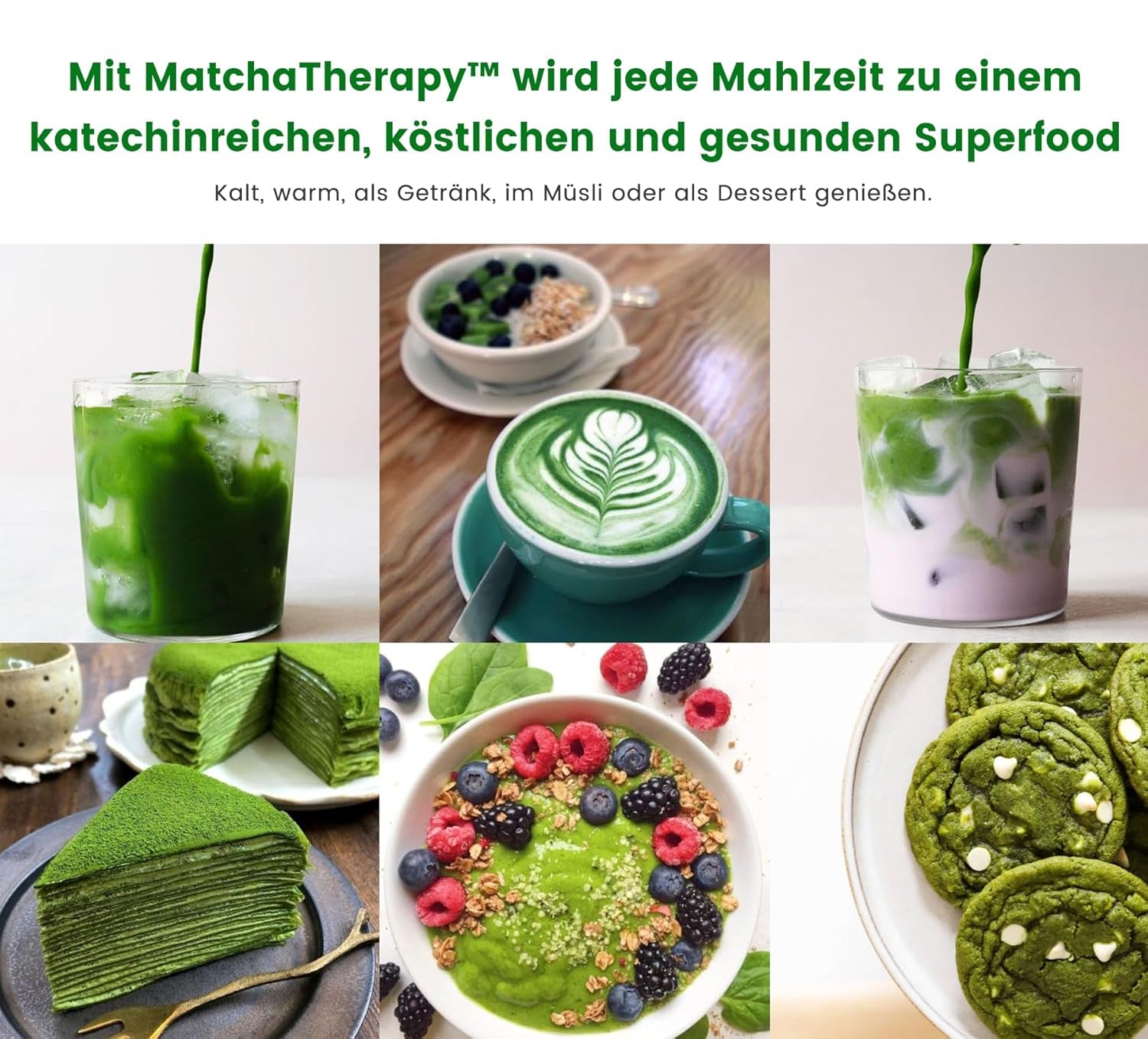 Matcha terapie 30+ | Organický prášek Matcha Tea | 60 g | S ověřeným obsahem minimálně 30 mg/g katechinu EGCG | Podporuje imunitní systém a energetickou hladinu | Slavnostní kvalita | Zelený čaj z Japonska