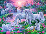 Puzzle Ravensburger pro děti - 10021 Einhörörner Im Abendrot - Fantasy puzzle pro děti od 7 let, se 150 dílky ve formátu XXL Puzzle Naty Shop