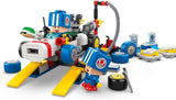 LEGO Super Mario: Mario Kart - Toad's Workshop, postavička Nintendo, přizpůsobitelná hračka, sada dobrodružství, dárek pro chlapce, dívky a hráče od 8 let 72035 Stavebnice Besuche den LEGO-Store