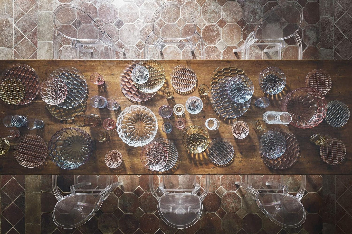 Dóza Jellies Family, zelená, Ø 11 x 6 cm