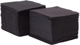 Saten Ser22104961 Koktejl, ubrousky 20 X 20, 2 vrstvy, 1/4 přeložení, 100 ubrousků, Punta-Punta, černá