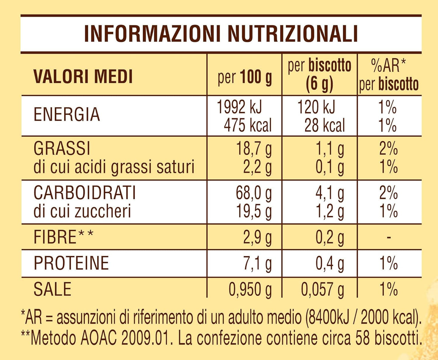 White Mill Frollini Galletti sušenky s čerstvým mlékem, 100% italské, 350 g