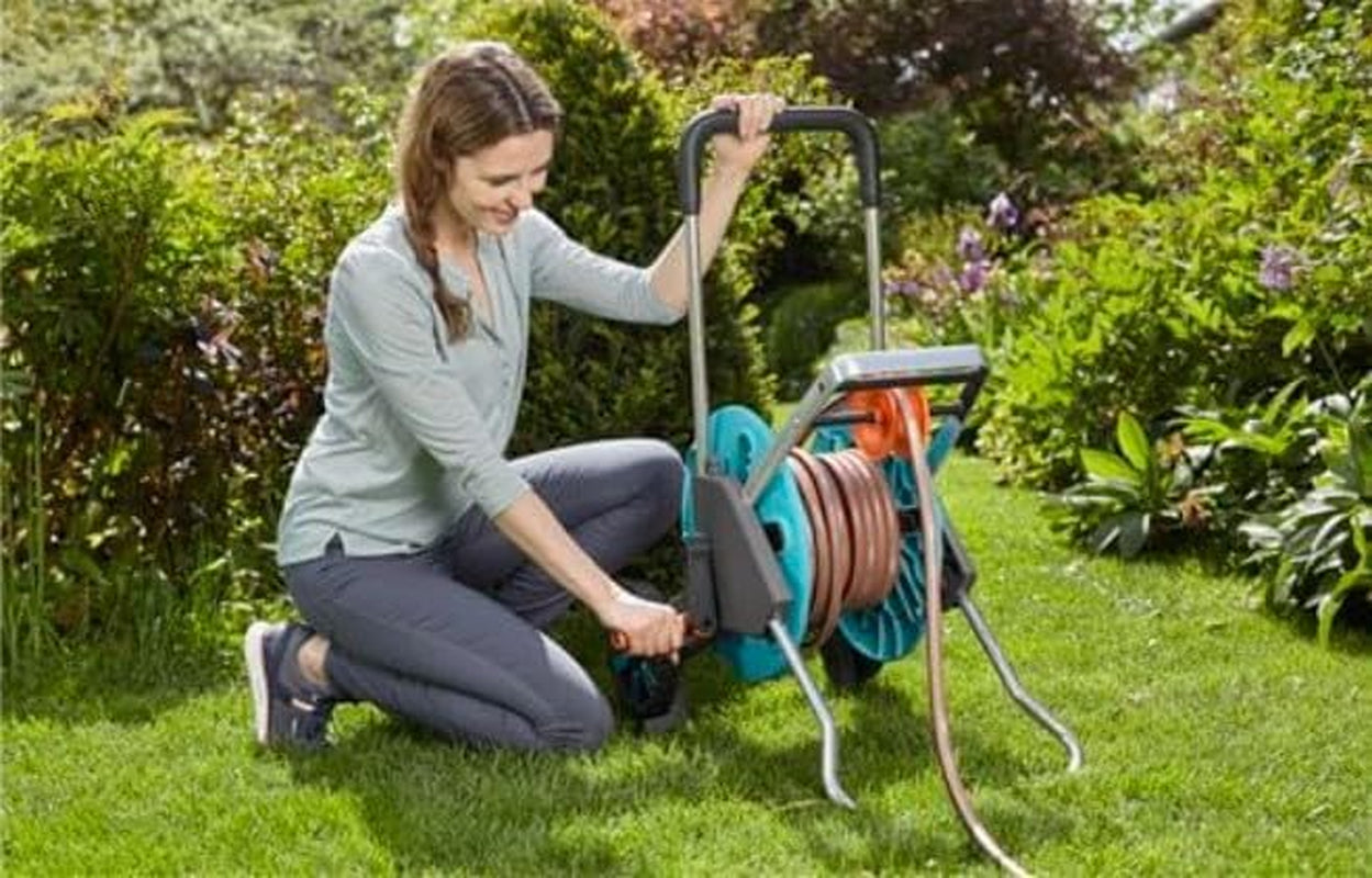 GARDENA CleverRoll S hadicový vozík, naviják na hadici, kompaktní úložiště (18500-20)