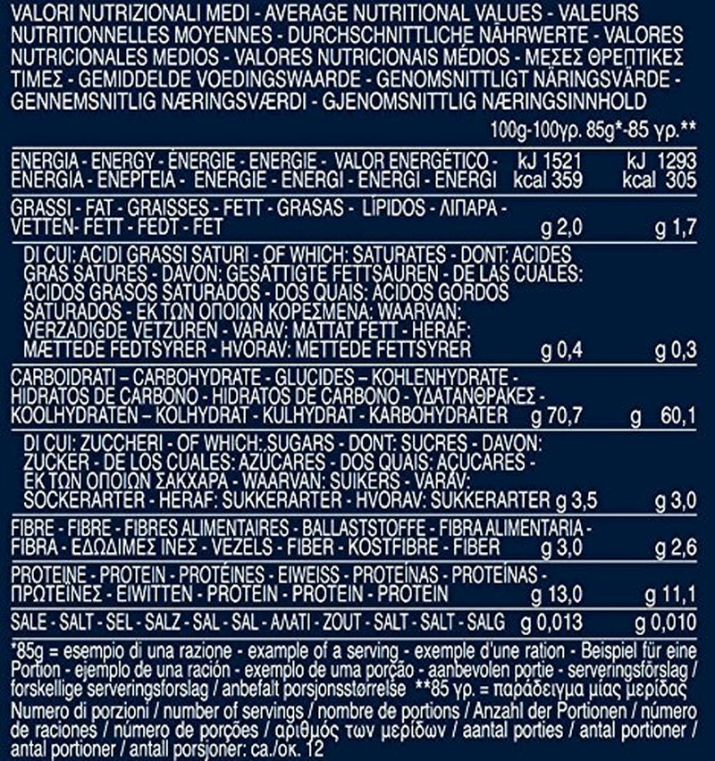 Barilla Selezione Oro Chef Orecchiette Pugliesi, balení 9 ks (9 x 1 kg)