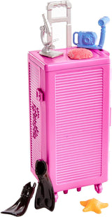 Série Barbie You Can Be Anything, Mořská bioložka, 1x panenka s blond vlasy, plavky, delfín, doplňky, dárek pro děti, hračka od 3 let, HMH26