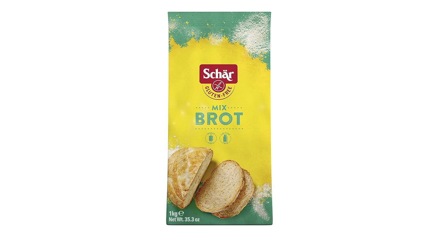 Mix B - Brot Mix Backmischung Glutenfrei 1Kg, 10Er Pack Naty Shop Výchozí název