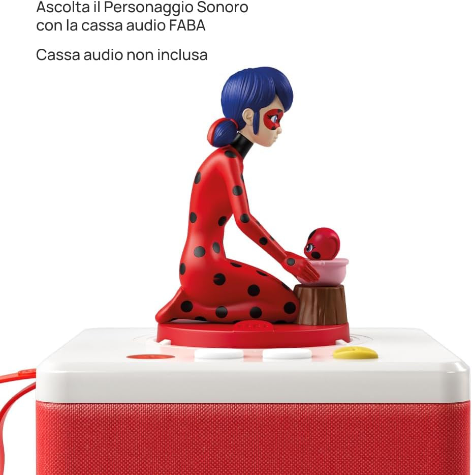 Zvuková figurka - Tales of Ladybug and Cat Noir - Zvukové příběhy a pohádky, chlapci a dívky 4-6+, italská verze Baby Toys Naty Shop