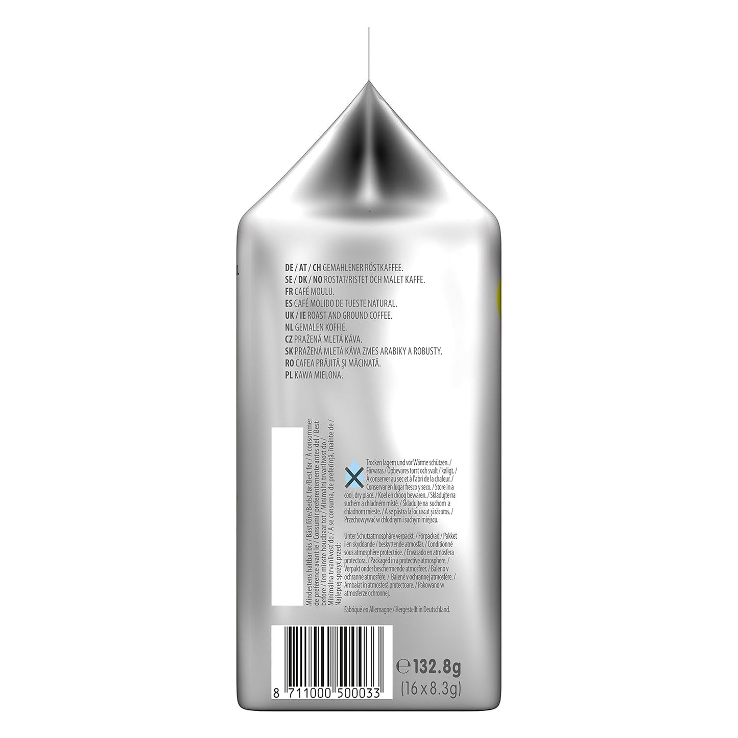 Tassimo Kapseln Jacobs Caffè Crema Classico XL, 5 x 16 polštářků, 80 kávových kapslí