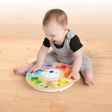 Baby Einstein, Hape, Cal's Smart Sounds Symphony Magic Touch Dřevěná elektronická hračka pro aktivity ve 3 jazycích (angličtina, francouzština a španělština), 3 režimy, od 6 měsíců Dětské hračky Naty Shop