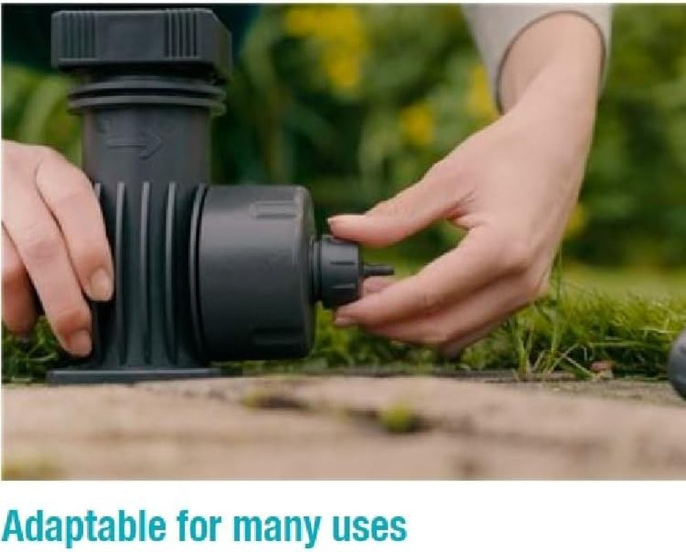 Závlahový systém Gardena Micro-Drip Basic Unit 2000: Základní jednotka pro snížení tlaku, průtok vody cca. 2 000 l/h, technologie rychlého a snadného připojení (1354-20)
