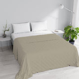 Italské povlečení letní přikrývka CHIC, mikrovlákno, DOUBLE 250X250Cm, hnědá Přikrývky a přikrývky Naty Shop