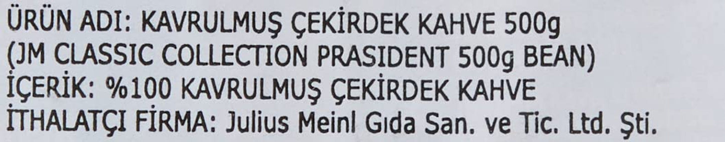 President celé balení fazolí po 2 (2 x 500 g)