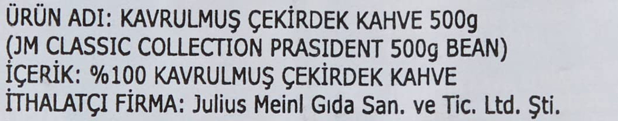 President celé balení fazolí po 2 (2 x 500 g)