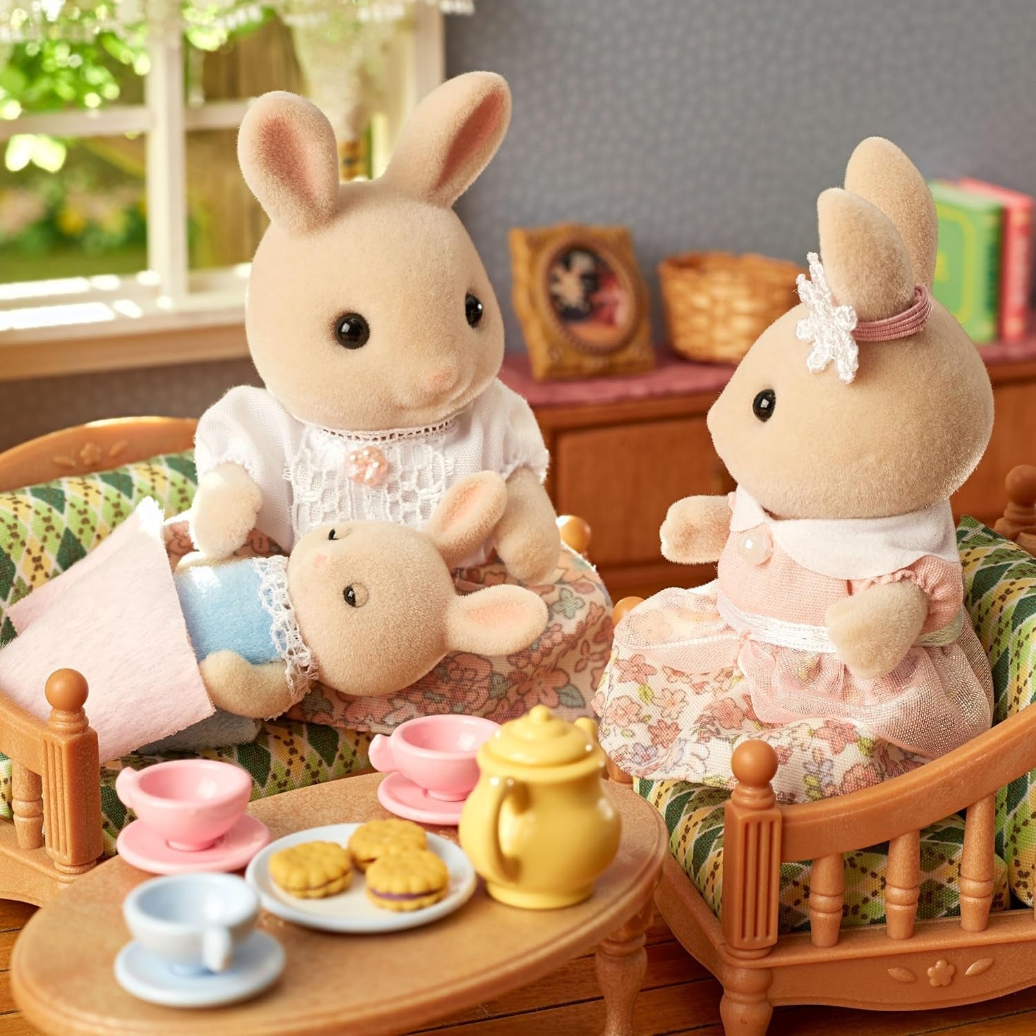 Sylvanian Families L5706 Milk Bunny Family - figurky domečku pro panenky Naty Shop Dolls