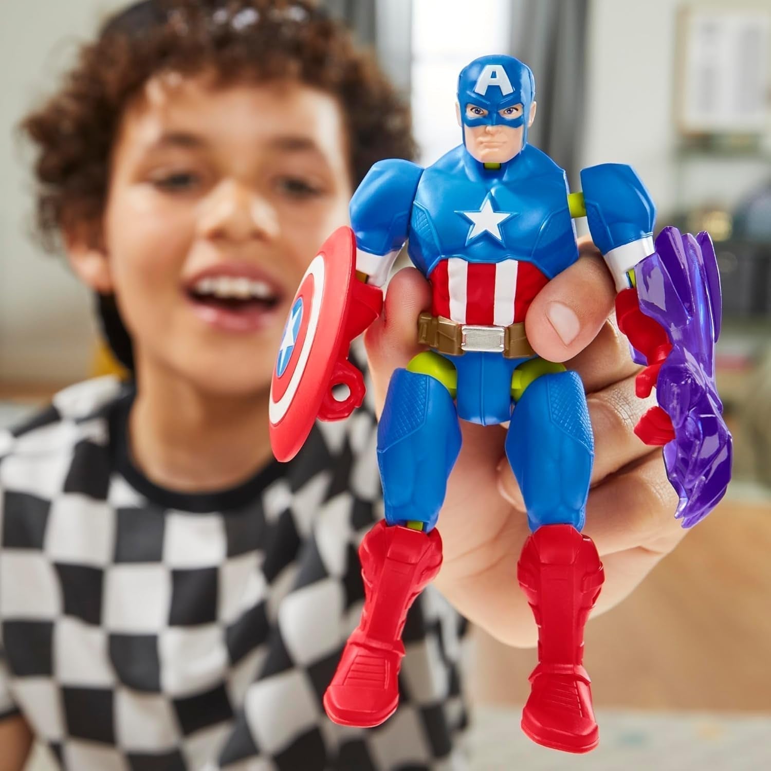 Mixmashers Marvel Captain America Avengers Mix-and-Match akční figurka a příslušenství Akční figurky Naty Shop
