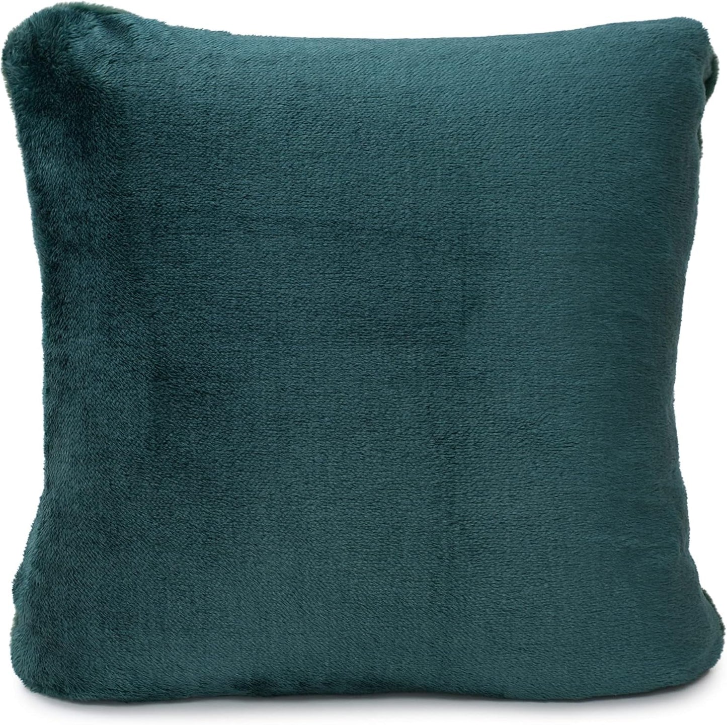 Gözze - Pohodlný povlak na polštář, Merino Feeling, 50X50 cm - Tmavě zelená Postele a přikrývky Besuche den Gözze-Store
