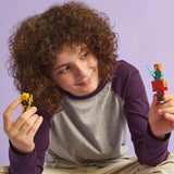 LEGO Minecraft Lava Duel of the Deep, Hračka pro fanoušky videoher, Pevnost s minifigurkami včetně Alex, Skeleton Wither, Lohe a Strider, Dárek pro dívky a chlapce 6 let staré 21266 Stavebnice Beuche den LEGO-Store