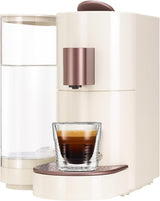 K-FEE TWINS II kapslový espresso kávovar na kávu, čaj a kakao | Espresso kávovar na velké šálky | Rychlý ohřev | Nádrž na vodu 2,3 ​​l | 19 barů | Černo-měděná